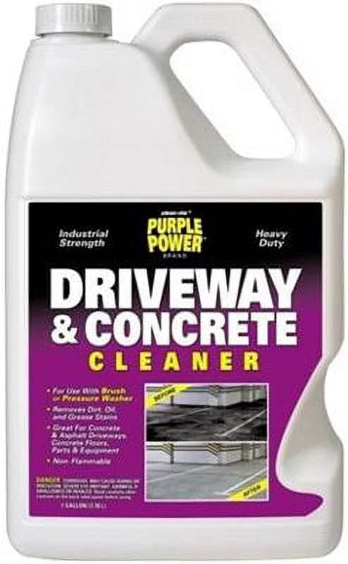 & Concrete Driveway pcs,Purple 6 1 Gallon Power 3520P Cleaner,