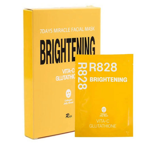 & and Brightening Pack R828 Glutathione Brightening Face Instant Lifting with Mask Vitamin Face C 10