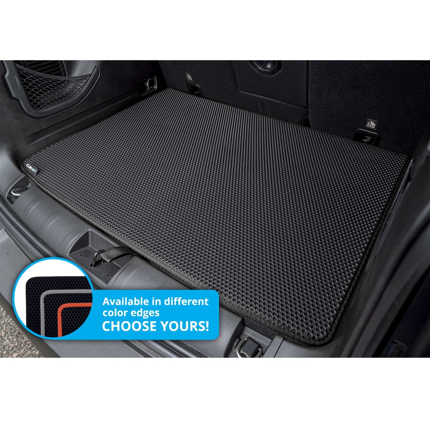 & CLIM Technology Duty, Liner FL01115090 Luggage Jeep 2015-2023 Dirtproof Liner, Renegade Custom Cargo Heavy Honeycomb Fit Anti-Slip - - All-Climate, with Waterproof for Mat, ART Cargo Trunk